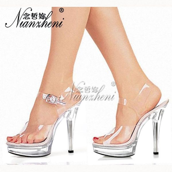 sandals 13cm super high heeled shoes rransparent crystal thin heels women's nightclub pole dancing fetish 5 inches elegant, Black
sandals 13cm super high heeled shoes rransparent crystal thin heels women's nightclub pole dancing fetish 5 inches elegant, Black
