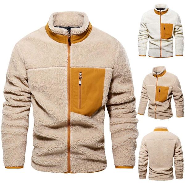 men's jackets autumn zipper cardigan men stand-up collar stitching casual sweater coat fashion long sleeve warm knittwear male clothing, Black;brown
men's jackets autumn zipper cardigan men stand-up collar stitching casual sweater coat fashion long sleeve warm knittwear male clothing, Black;brown