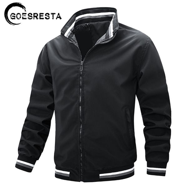 brand spring collar jacket men coat windproof waterproof autumn coats men fashion casual men's jackets 210927, Black;brown
brand spring collar jacket men coat windproof waterproof autumn coats men fashion casual men's jackets 210927, Black;brown