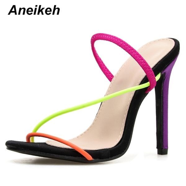aneikeh fashion new flock women slippers summer thin high heels dress slip on causal slides women mules colorful size 35-42 210310, Black
aneikeh fashion new flock women slippers summer thin high heels dress slip on causal slides women mules colorful size 35-42 210310, Black