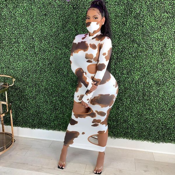 2021 new long sleeve print robe cut out crewneck high waist slim fit midi women es party wear vestidos casuales zbo4, Black;gray
2021 new long sleeve print robe cut out crewneck high waist slim fit midi women es party wear vestidos casuales zbo4, Black;gray