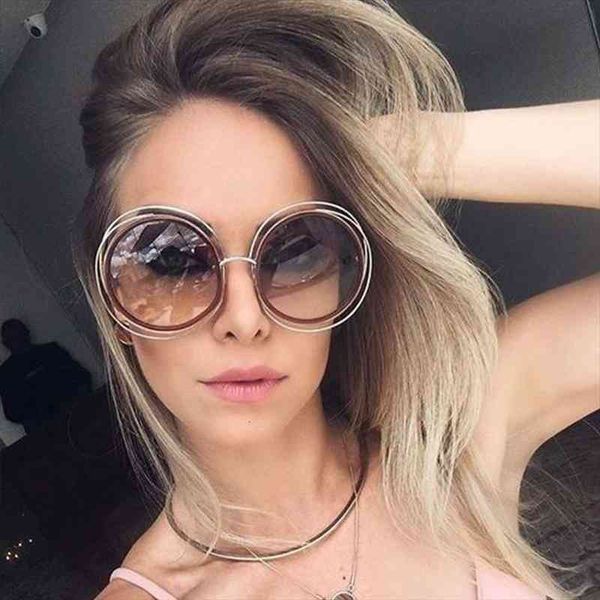 round sunglasses women retro mirror sun shades for women brown lens womens sunglasses oversized vintage glasses oculos, White;black
round sunglasses women retro mirror sun shades for women brown lens womens sunglasses oversized vintage glasses oculos, White;black