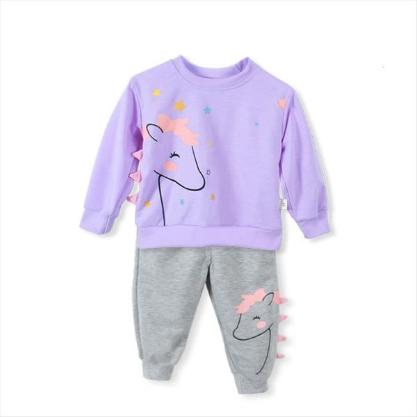 2pcs children clothing set cartoon girls long sleeve for 0 5 years old the unicorn pants kids autumn clothes, White
2pcs children clothing set cartoon girls long sleeve for 0 5 years old the unicorn pants kids autumn clothes, White