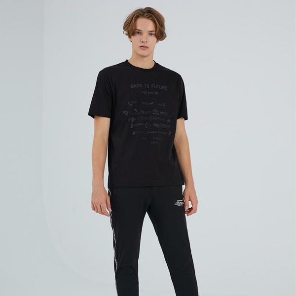 men's fashion leisure youth fashion simple letter t white men's short sleeve t-shirt pure color t- shirt, White;black
men's fashion leisure youth fashion simple letter t white men's short sleeve t-shirt pure color t- shirt, White;black