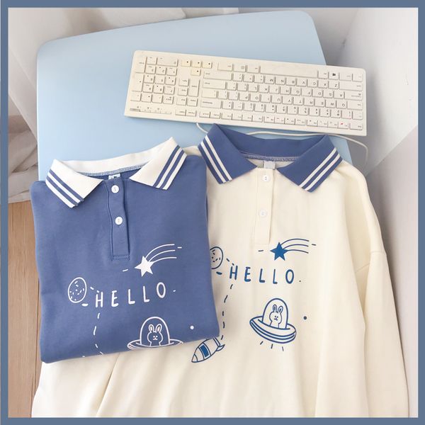 harajuku aesthetic rabbit anime t-shirt women korean kawaii spring autumn long sleeve turn down collar plus oversize clothes top, White
harajuku aesthetic rabbit anime t-shirt women korean kawaii spring autumn long sleeve turn down collar plus oversize clothes top, White