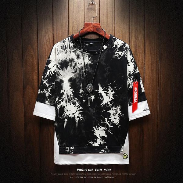 harajuku streetwear fashions funny mens t shirt half sleeve hip hop summer, White;black
harajuku streetwear fashions funny mens t shirt half sleeve hip hop summer, White;black