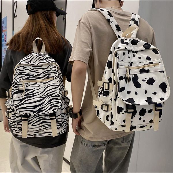 backpack 2021cow print bag large capacity zebra waterproof daypack teen grils boys schoolbag women female bookbag mochila
backpack 2021cow print bag large capacity zebra waterproof daypack teen grils boys schoolbag women female bookbag mochila