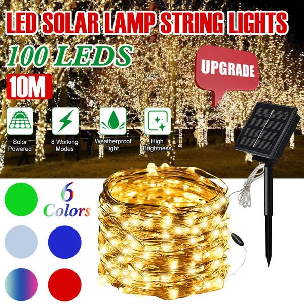 solar lamps 10m/20m led outdoor lamp string lights 100/200 leds fairy holiday christmas party garland garden waterproof
solar lamps 10m/20m led outdoor lamp string lights 100/200 leds fairy holiday christmas party garland garden waterproof