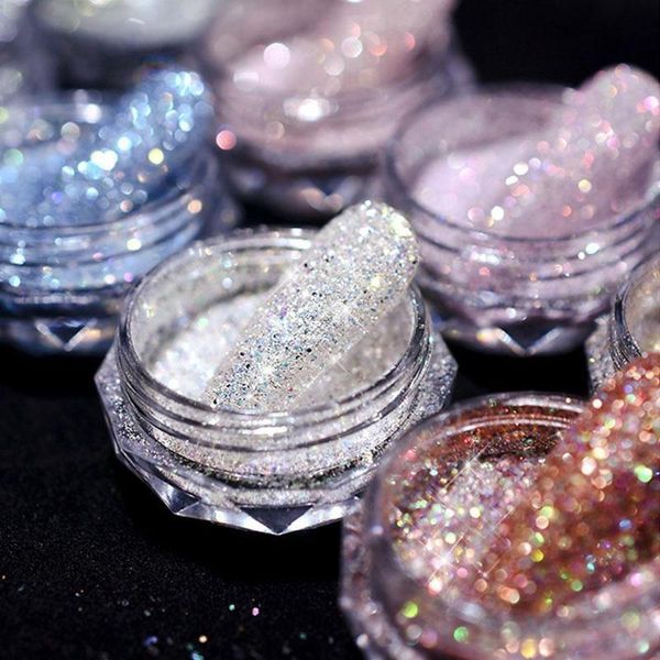 nail glitter 8 colors crystal diamond powder rainbow color shiny pigment holographic glass micro drill nails art decoration, Silver;gold
nail glitter 8 colors crystal diamond powder rainbow color shiny pigment holographic glass micro drill nails art decoration, Silver;gold