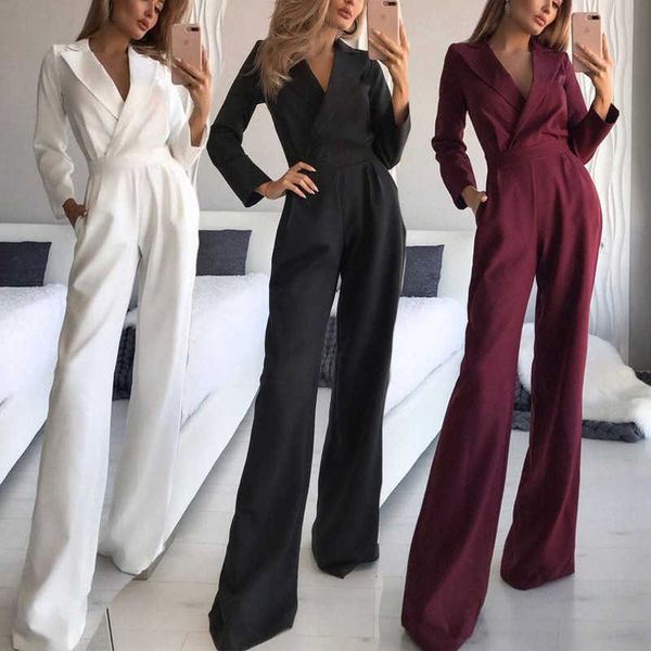 luxury party evening dress 2021 women's wear long sleeve slim fit jumpsuit solid color pants, White;pink
luxury party evening dress 2021 women's wear long sleeve slim fit jumpsuit solid color pants, White;pink