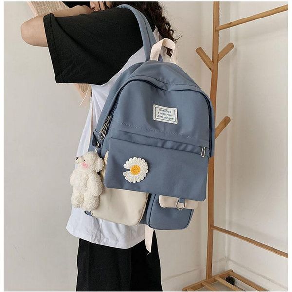 school bags for teenage girl cute bear student backpack women bookbags nylon soft panelled flowers schoolbag pink bagpack
school bags for teenage girl cute bear student backpack women bookbags nylon soft panelled flowers schoolbag pink bagpack