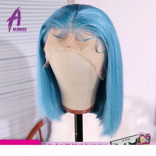 blue bob wig straight hair bob lace front human hair wigs 150% density alimice brazilian 13*4 glueless human lace wigs, Black;brown
blue bob wig straight hair bob lace front human hair wigs 150% density alimice brazilian 13*4 glueless human lace wigs, Black;brown