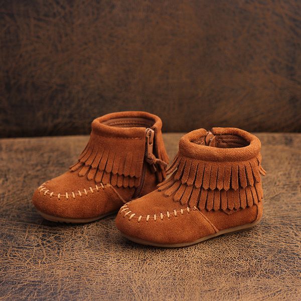 kids girls ankle boots genuine leather princess fashion black brown warm rubber boots for baby toddler boots tassels new 210315, Black;red
kids girls ankle boots genuine leather princess fashion black brown warm rubber boots for baby toddler boots tassels new 210315, Black;red