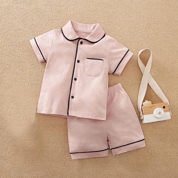 clothing sets baby boys summer solid color breathable pajamas short sleeved cotton comfort suit for 6m-3y clothes, White
clothing sets baby boys summer solid color breathable pajamas short sleeved cotton comfort suit for 6m-3y clothes, White