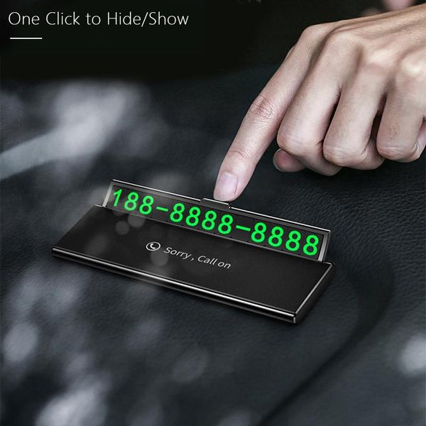 cell phone mounts & holders one-click hid car temporary parking card number ultra-thin drawer hideable luminous telephone plate accessories
cell phone mounts & holders one-click hid car temporary parking card number ultra-thin drawer hideable luminous telephone plate accessories