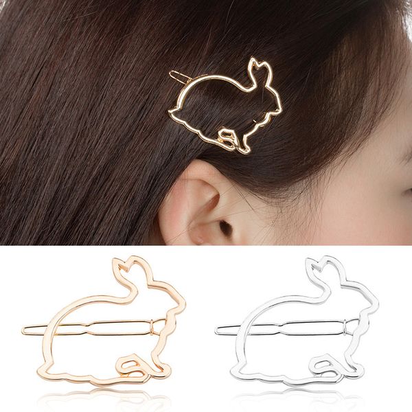 cen mi jewelry version hollow out metal cute rabbit animal hairpin cartoon, Golden;silver
cen mi jewelry version hollow out metal cute rabbit animal hairpin cartoon, Golden;silver