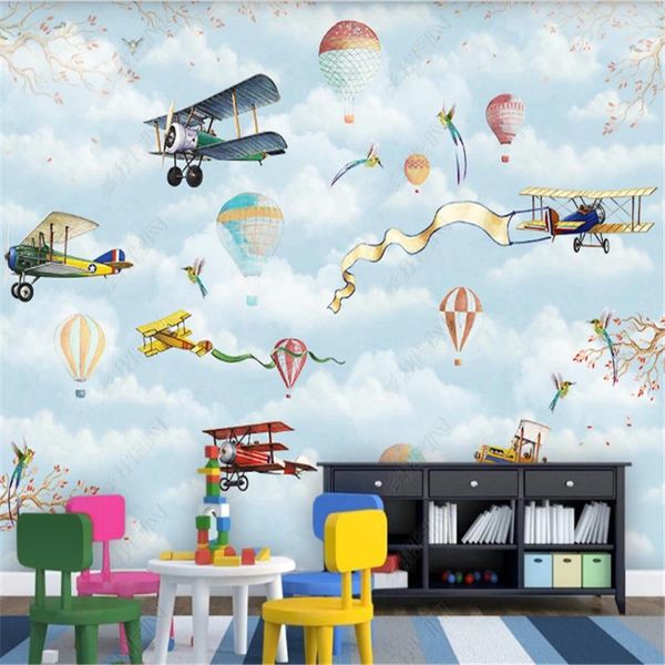 wallpapers cartoon mural wallpaper for kids room air balloon clouds children background wall paper home decor papel de parede
wallpapers cartoon mural wallpaper for kids room air balloon clouds children background wall paper home decor papel de parede