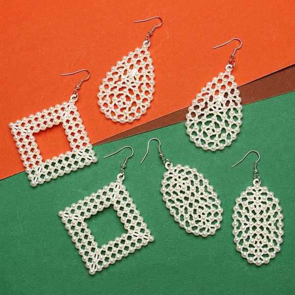 dangle & chandelier minhin 2021 hollow simulated pearl earrings for women geometric pendant jewelry, Silver
dangle & chandelier minhin 2021 hollow simulated pearl earrings for women geometric pendant jewelry, Silver