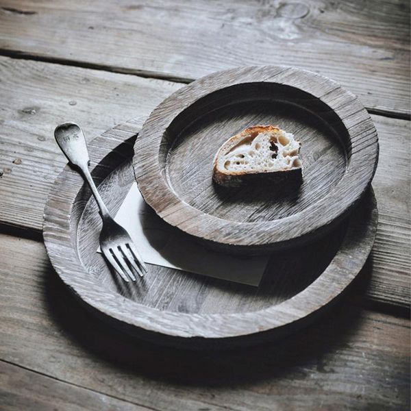 dishes & plates 1pcs retro distressed wood plate fruit snack bread cake dessert dinner round serving tray for home kitchen decoration
dishes & plates 1pcs retro distressed wood plate fruit snack bread cake dessert dinner round serving tray for home kitchen decoration