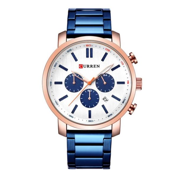 wristwatches curren man watches luxury sporty chronograph for men quartz stainless steel band clock luminous hands, Slivery;brown
wristwatches curren man watches luxury sporty chronograph for men quartz stainless steel band clock luminous hands, Slivery;brown