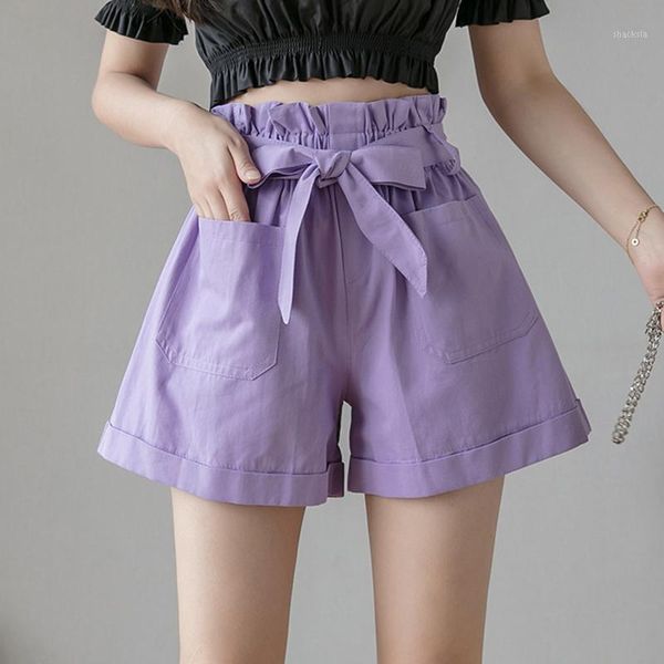 summer elastic waist tie bow loose shorts womens korean ruffles wide leg for women wild casual women's, White;black
summer elastic waist tie bow loose shorts womens korean ruffles wide leg for women wild casual women's, White;black
