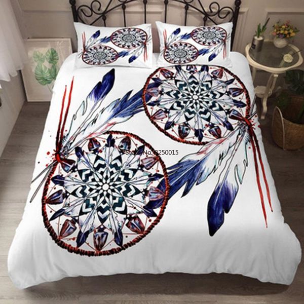 bedding sets fashionable girl feather dream catcher bedroom decorative quilt cover and pillow case polyester set 3psc
bedding sets fashionable girl feather dream catcher bedroom decorative quilt cover and pillow case polyester set 3psc