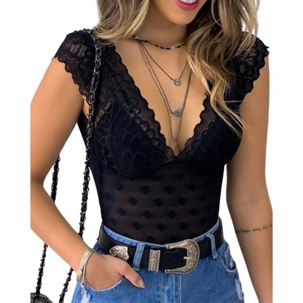 women clothing summer black deep v neck sleeveless lace see through slim t-shirt ladies casual korean tee sj6008m, White
women clothing summer black deep v neck sleeveless lace see through slim t-shirt ladies casual korean tee sj6008m, White