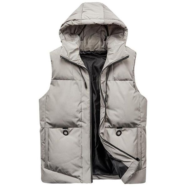 men's vests men vest autumn winter jackets thick fashion man sleeveless coats super warm casual outdoor, Black;white
men's vests men vest autumn winter jackets thick fashion man sleeveless coats super warm casual outdoor, Black;white
