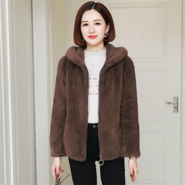 women's fur & faux plus velvet hooded jacket femme double-sided fleece short outwear zipper coat winter warm casual hoodies coats, Black
women's fur & faux plus velvet hooded jacket femme double-sided fleece short outwear zipper coat winter warm casual hoodies coats, Black