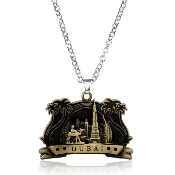 chains trendy trinket dubai 3d relief building patterntags pendants necklaces long link chain necklace, Silver
chains trendy trinket dubai 3d relief building patterntags pendants necklaces long link chain necklace, Silver