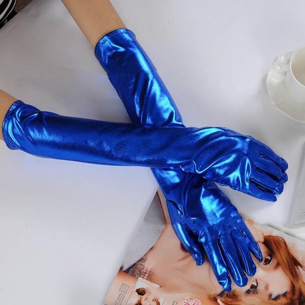 bridal gloves women wetlook metallic pvc shiny evening party long dancing prop mitts cosplay night finger st357, White
bridal gloves women wetlook metallic pvc shiny evening party long dancing prop mitts cosplay night finger st357, White