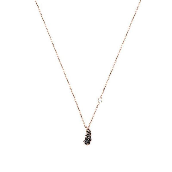 pendant necklaces necklace for women korean dramas tv black feather zircon fashion jewelry long party gifts, Silver
pendant necklaces necklace for women korean dramas tv black feather zircon fashion jewelry long party gifts, Silver