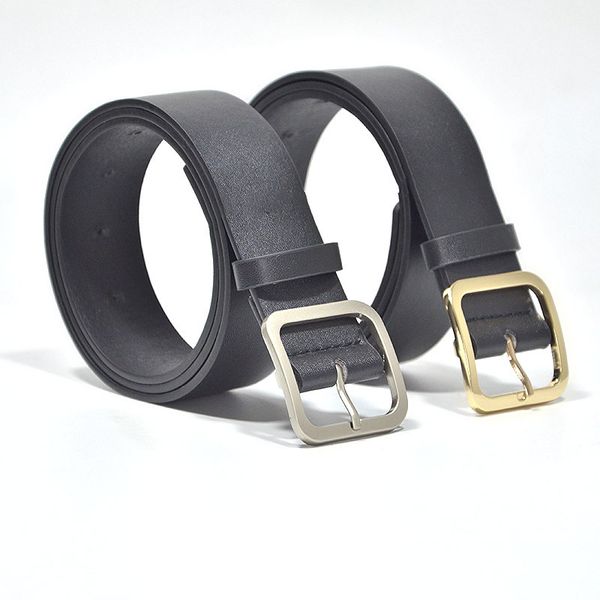 new fashion leisure women's belt imitation leather pin buckle belt men's and women's simple decorative thin belt, Black;brown
new fashion leisure women's belt imitation leather pin buckle belt men's and women's simple decorative thin belt, Black;brown