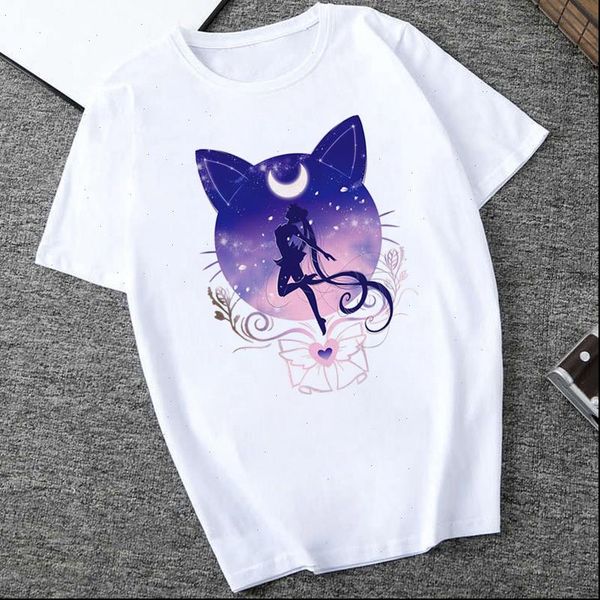 wvioce harajuku sailor moon tshirt cartoon cat printed womens t shirt 90s harajuku t shirt hip hop women shirts summer shirt, White
wvioce harajuku sailor moon tshirt cartoon cat printed womens t shirt 90s harajuku t shirt hip hop women shirts summer shirt, White