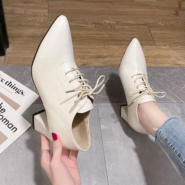 dress shoes women's pumps ladies pointed toe all-match blacklace-up british style lolita breathable female loafers women high heels, Black
dress shoes women's pumps ladies pointed toe all-match blacklace-up british style lolita breathable female loafers women high heels, Black