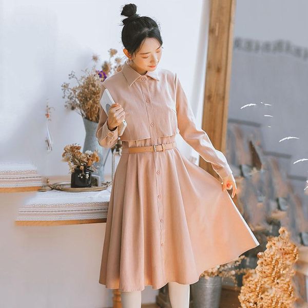 casual dresses autumn long dress sleeve belt shirt women denim button solid color slim 2021, Black;gray
casual dresses autumn long dress sleeve belt shirt women denim button solid color slim 2021, Black;gray