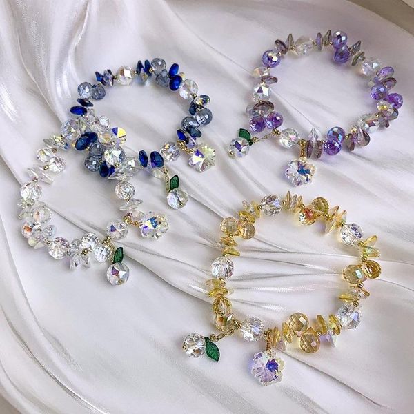 link, chain wholesale fashion trendy colorful ab crystal beaded bracelets women sweet temperament handwork bracelet charms jewelry making, Black
link, chain wholesale fashion trendy colorful ab crystal beaded bracelets women sweet temperament handwork bracelet charms jewelry making, Black