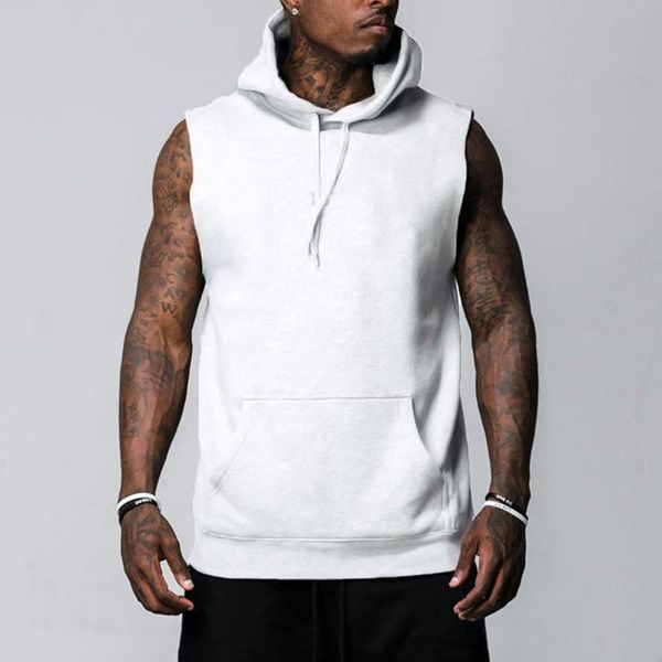 men' tank men bodybuilding hooded gyms fitness gorilla wear vest sleeveless workout muscle shirts training, White;black
men' tank men bodybuilding hooded gyms fitness gorilla wear vest sleeveless workout muscle shirts training, White;black