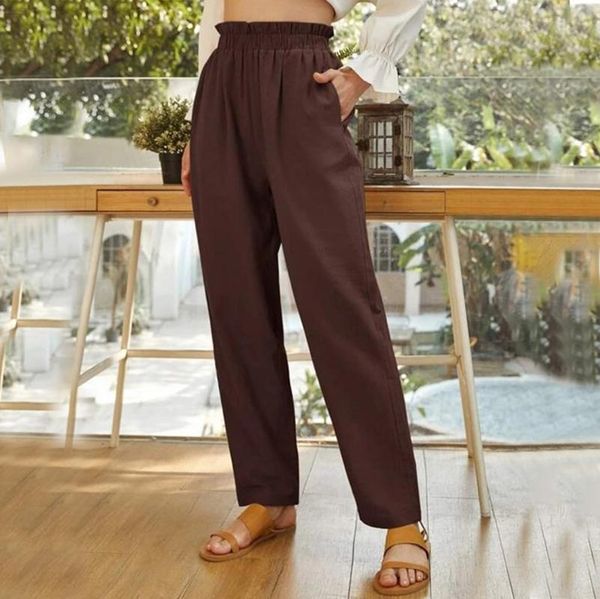 women's pants & capris 2021 women autumn trousers solid high waisted pant fashion vintage lady cotton and elegant casual female straigh, Black;white
women's pants & capris 2021 women autumn trousers solid high waisted pant fashion vintage lady cotton and elegant casual female straigh, Black;white