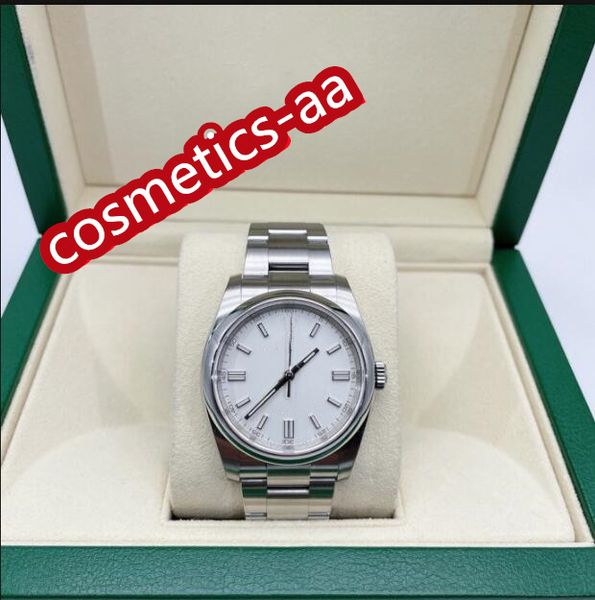 bp factory watches 116000 36mm white dial silver stainless steel bracelet calendar mechanical automatic waterproof 2813 movement, Slivery;brown
bp factory watches 116000 36mm white dial silver stainless steel bracelet calendar mechanical automatic waterproof 2813 movement, Slivery;brown