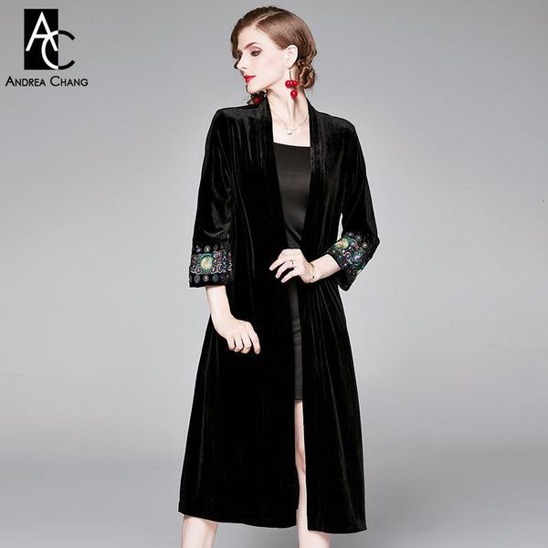 3xl autumn winter woman outwear long coat vintage paisley pattern embroidery cuff black velvet trench calf length long coat, Tan;black
3xl autumn winter woman outwear long coat vintage paisley pattern embroidery cuff black velvet trench calf length long coat, Tan;black