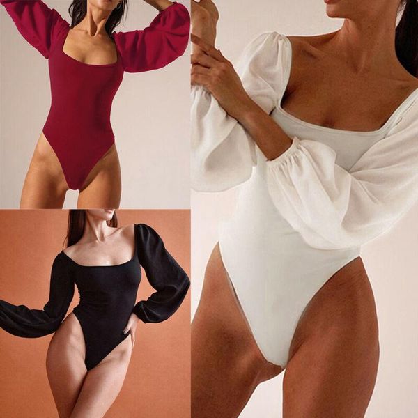 women's jumpsuits & rompers women playsuit long puff sleeve stretch solid bodysuit slim fit jumpsuit romper skinny ladies backless stri, Black;white
women's jumpsuits & rompers women playsuit long puff sleeve stretch solid bodysuit slim fit jumpsuit romper skinny ladies backless stri, Black;white