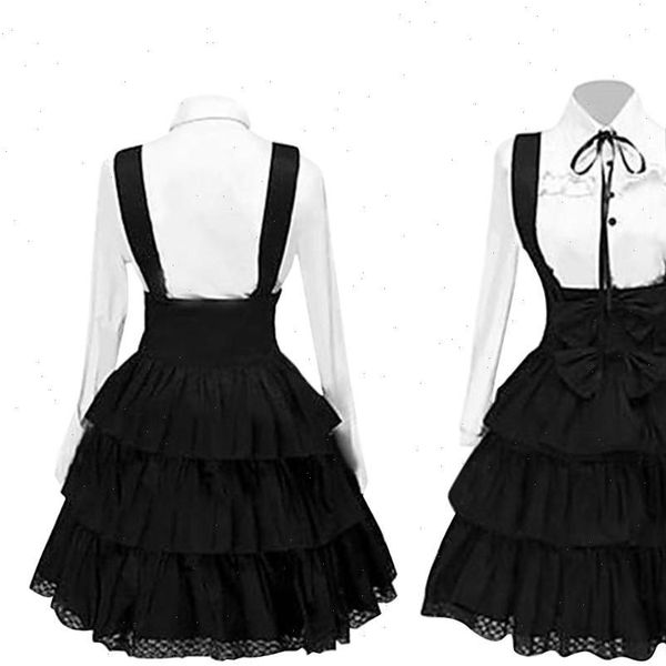 lady sweet dress medieval retro court cake dress gothic lolitaed dress bowknot black long sleeve costume girls sweet cute, Black;gray
lady sweet dress medieval retro court cake dress gothic lolitaed dress bowknot black long sleeve costume girls sweet cute, Black;gray