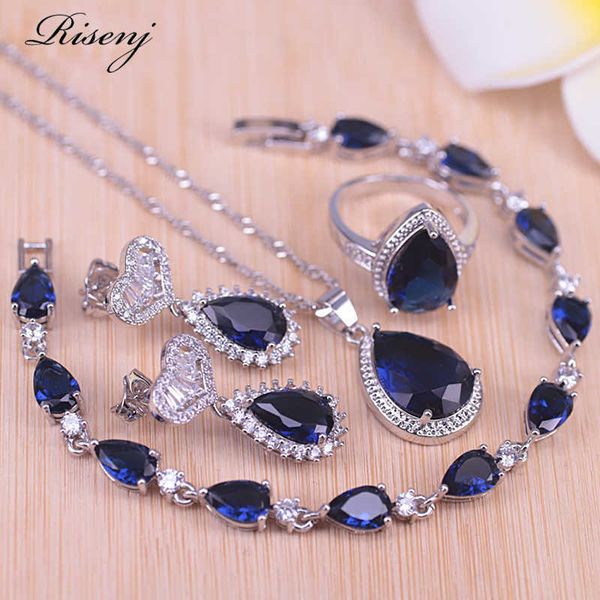 big water drop blue stone silver color jewelry for women bridal jewelry stud earrings ring necklace bracelet set in store h1022
big water drop blue stone silver color jewelry for women bridal jewelry stud earrings ring necklace bracelet set in store h1022