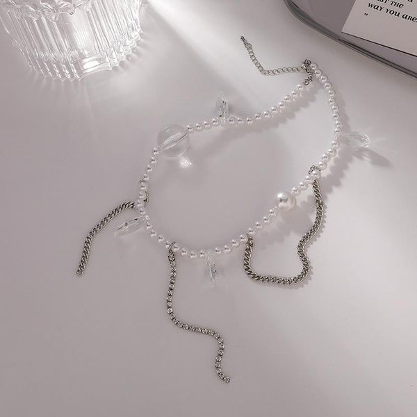 chokers lovoacc sweet transparent arcylic planet pendant necklace for women faux pearl long tassel crystal love heart necklaces, Golden;silver
chokers lovoacc sweet transparent arcylic planet pendant necklace for women faux pearl long tassel crystal love heart necklaces, Golden;silver