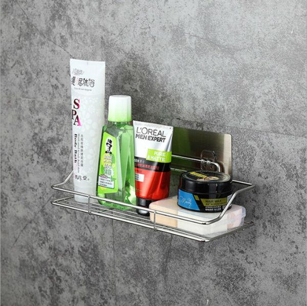 bathroom storage & organization stainless steel rack wall mounted shelf adhesive space saving organizer accessories
bathroom storage & organization stainless steel rack wall mounted shelf adhesive space saving organizer accessories