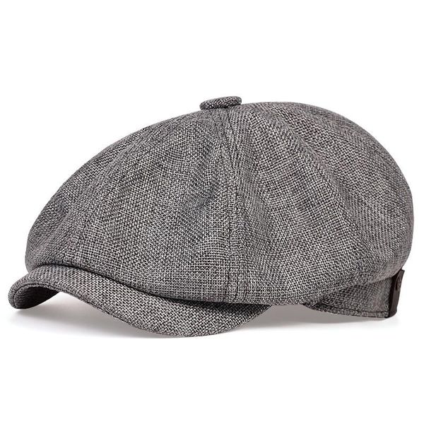 new men's casual newsboy hat spring and autumn thin retro beret hat fashion wild casual wild octagonal hats, Blue;gray
new men's casual newsboy hat spring and autumn thin retro beret hat fashion wild casual wild octagonal hats, Blue;gray