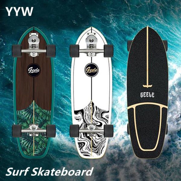 professional s7 carver surf land skateboard highly smooth maple cruiser skate board longboard for street brushing carving 2021
professional s7 carver surf land skateboard highly smooth maple cruiser skate board longboard for street brushing carving 2021