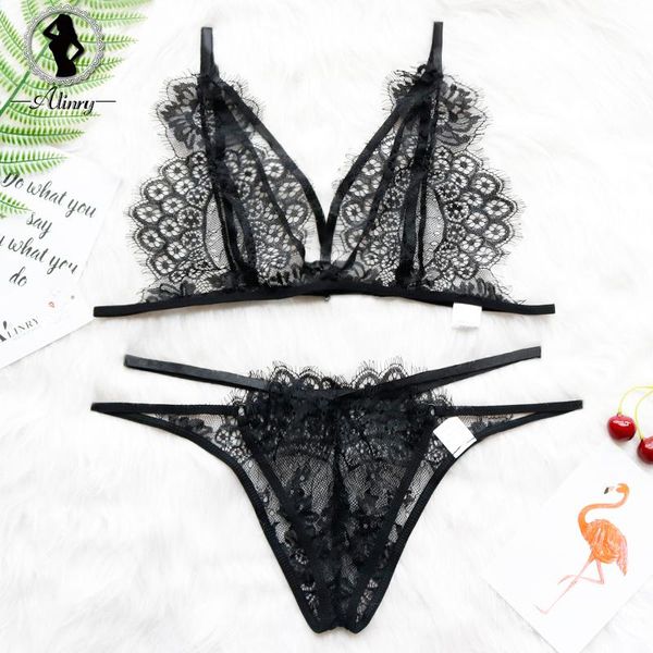 bras sets alinry lace bra set wire bralettes lingerie women unlined transparent brassiere bandage hollow seamless underwear suit, Red;black
bras sets alinry lace bra set wire bralettes lingerie women unlined transparent brassiere bandage hollow seamless underwear suit, Red;black