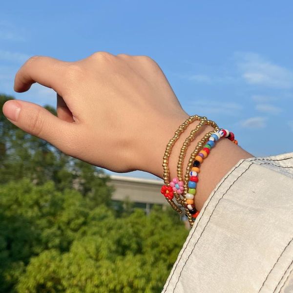 beaded, strands vintage ethnic style colorful beaded bracelet for women girl rice bead imitation pearl fashion jewelry flower bracelets, Black
beaded, strands vintage ethnic style colorful beaded bracelet for women girl rice bead imitation pearl fashion jewelry flower bracelets, Black